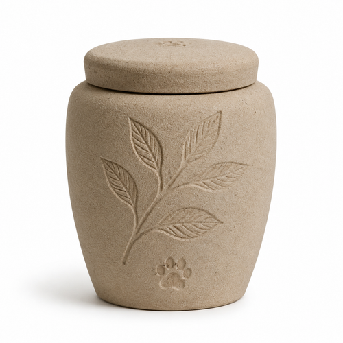 Biodegradable Pet Urn – Eco-Friendly Memorial for Green Burial - Pet Memorial Product