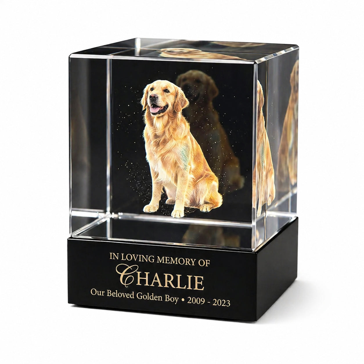 3D Holographic Pet Memorial Box – Eternal Spirit Display