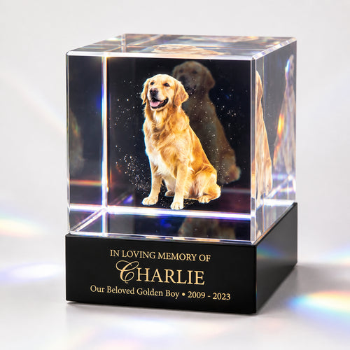 3D Holographic Pet Memorial Box – Eternal Spirit Display