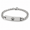 Pet Cremation Bracelet – Engraved Memorial Ash Jewelry - Pet Memorial Product