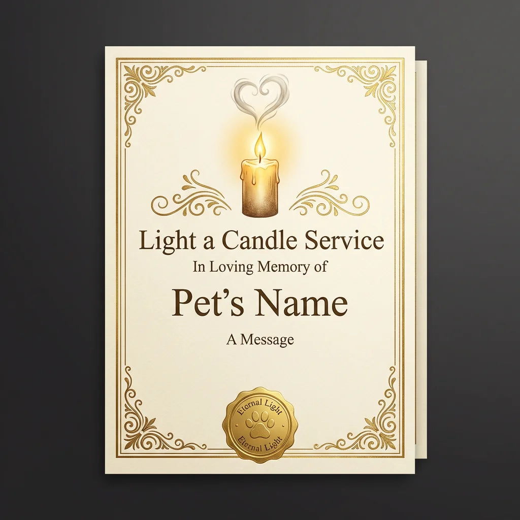 Pet Memorial Photo Frame – Custom Engraved Wood Frame, Dog & Cat Memory Gift - Photo Frames - PawPrint Forever (View 1)