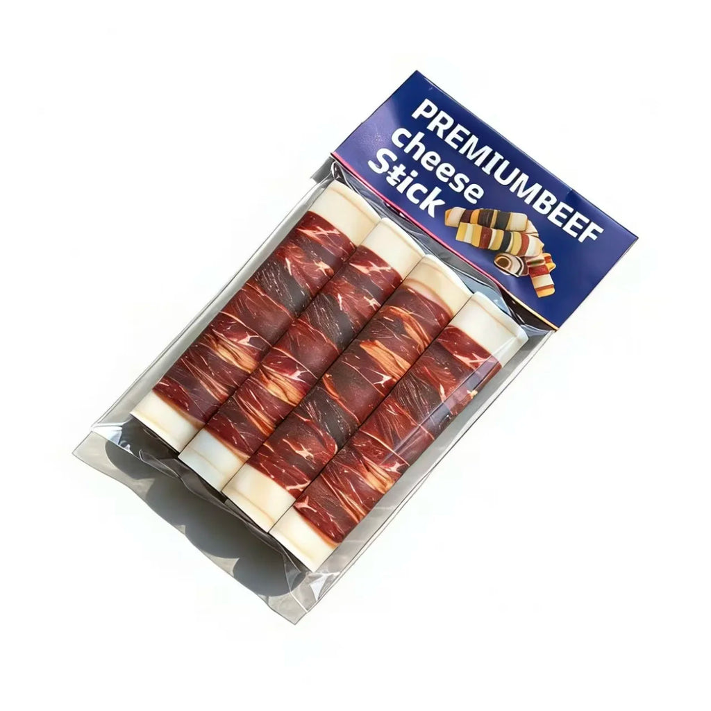 Spirit Premium Beef Cheese Stick – Joss Paper Chew Treat Offering - Pet Memorial Offerings - Pawtuary