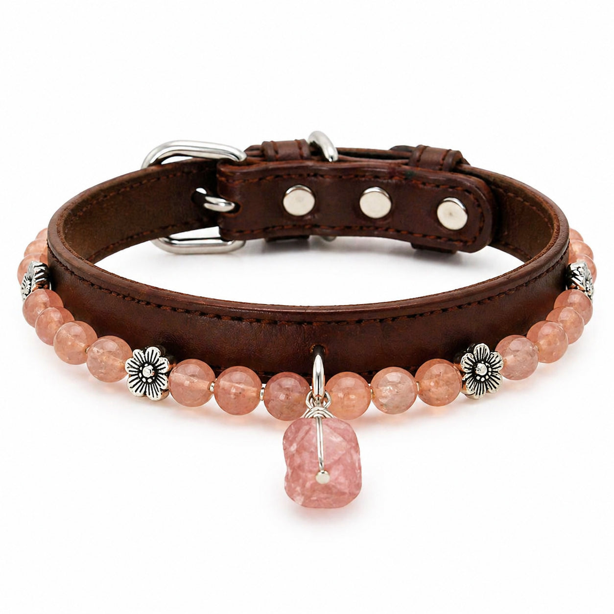 Boho Crystal Bond Collar — Raw Stone Edition