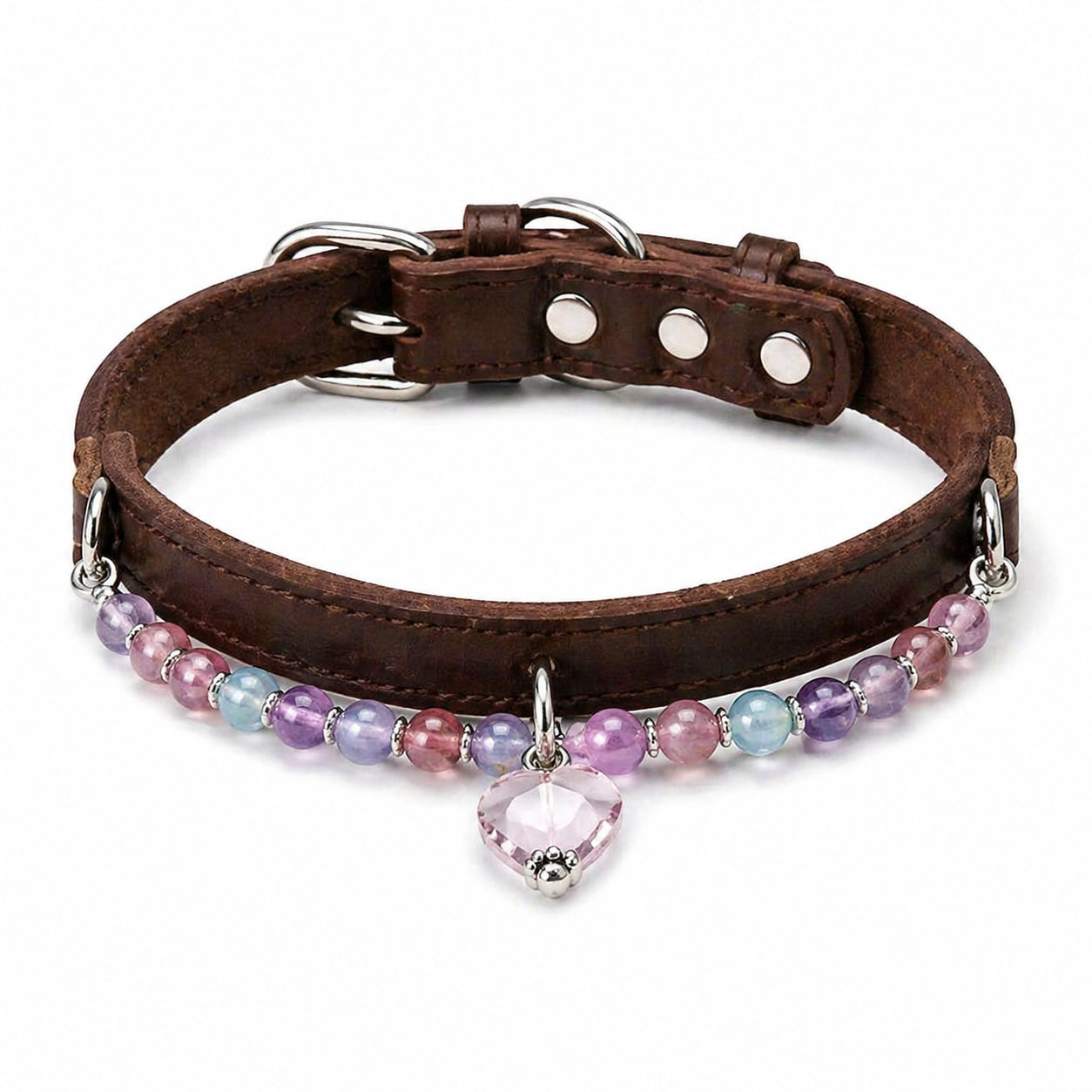 crystal-heart-bond-collar-rainbow-love variation
