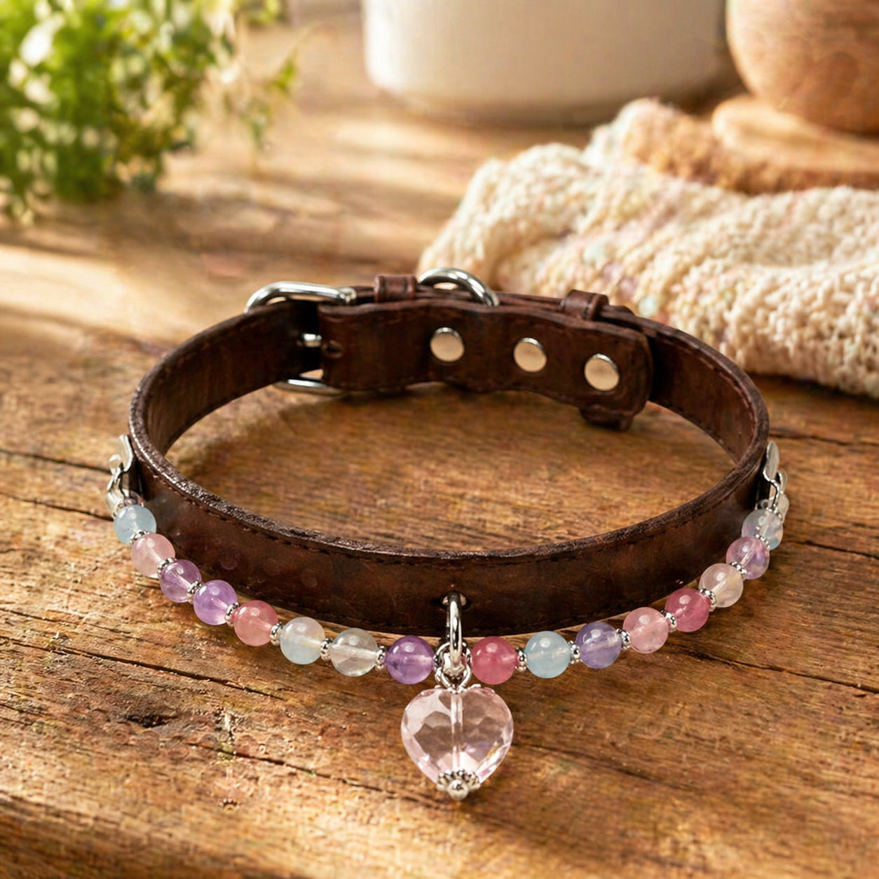 crystal-heart-bond-collar-rainbow-love variation