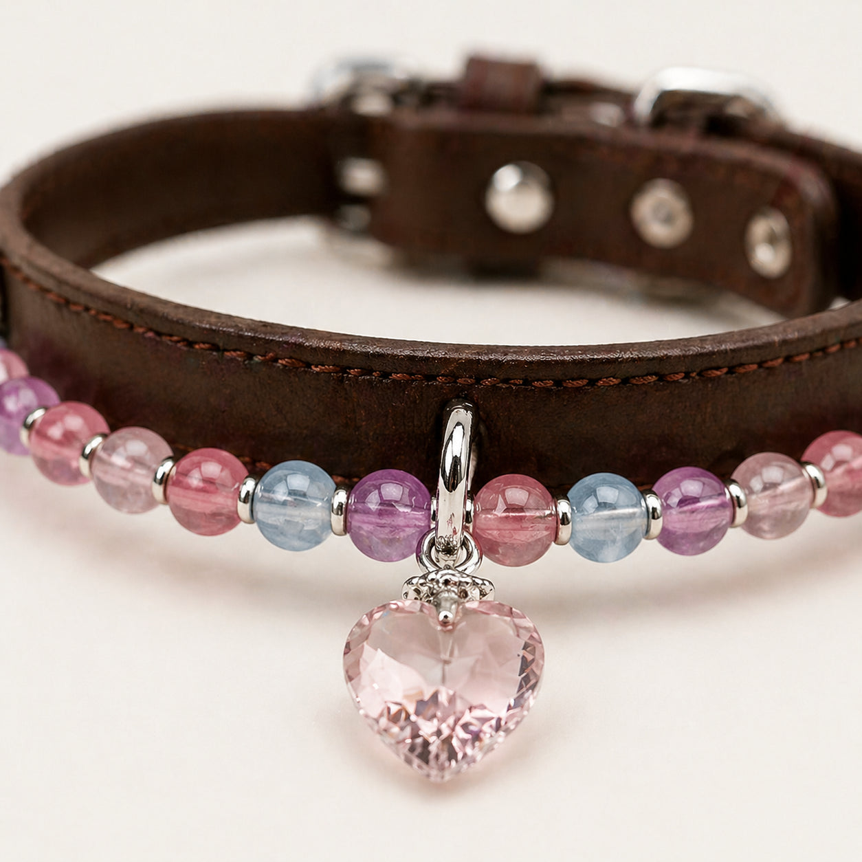 crystal-heart-bond-collar-rainbow-love variation