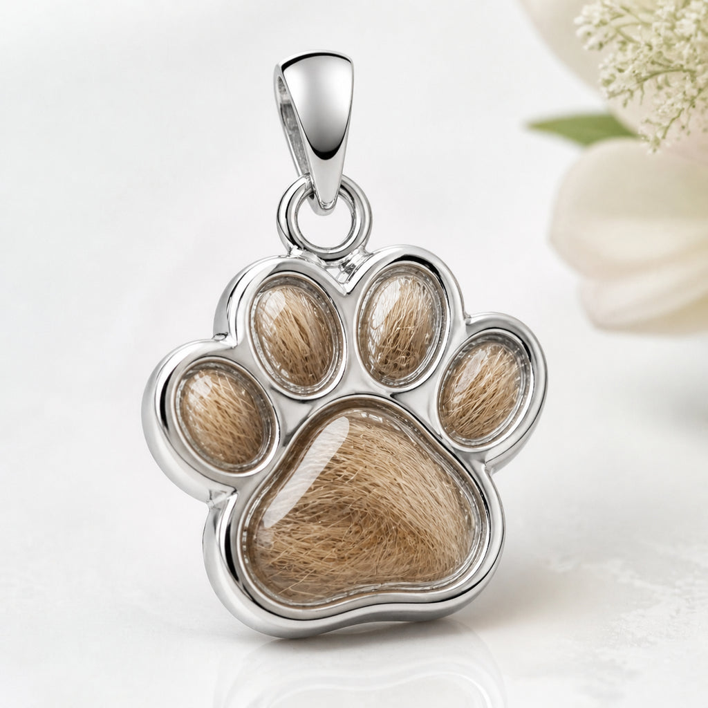 Pet Fur Keepsake Memorial Jar – Mini Glass Keepsake for Pet Hair & Ashes