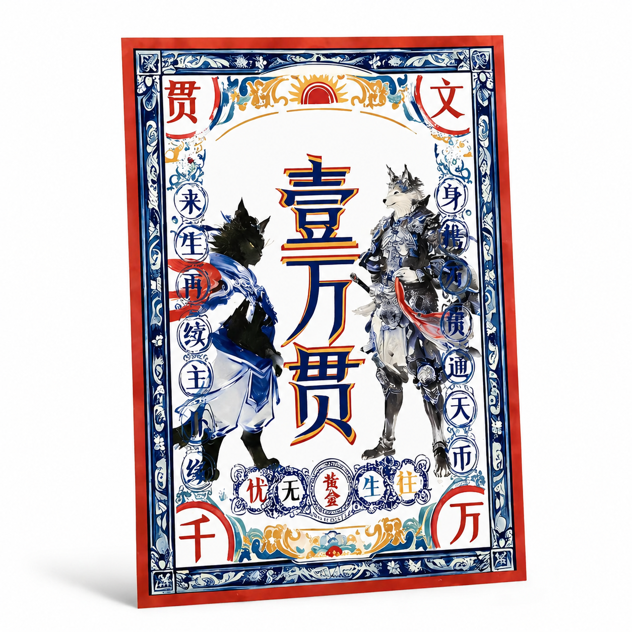Pet Spirit Money - 10000 Guan Joss Paper Offering