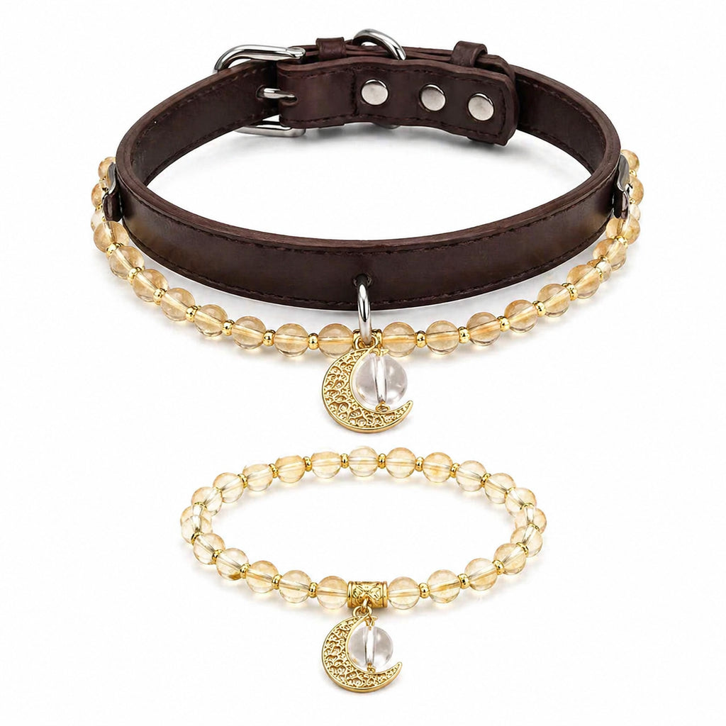 Moonlight Pearl Bond Collar — Celestial Set