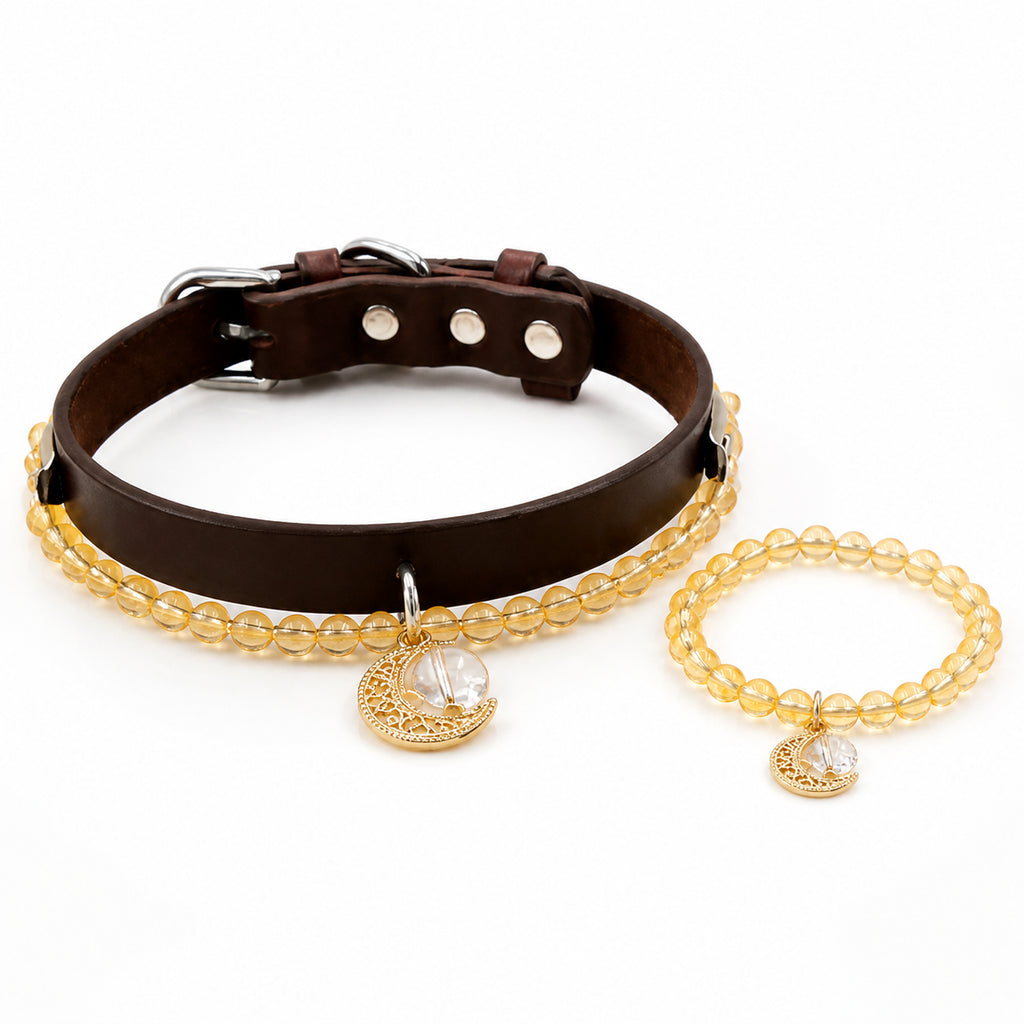 Moonlight Pearl Bond Collar — Celestial Set