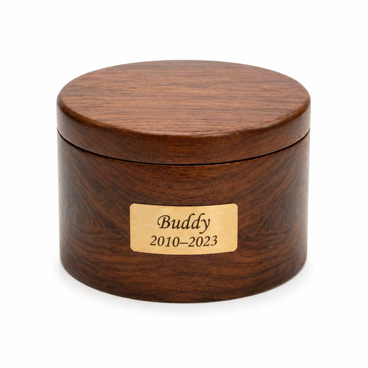 personalized-wooden-pet-memorial-urn-with-photo-frame variation