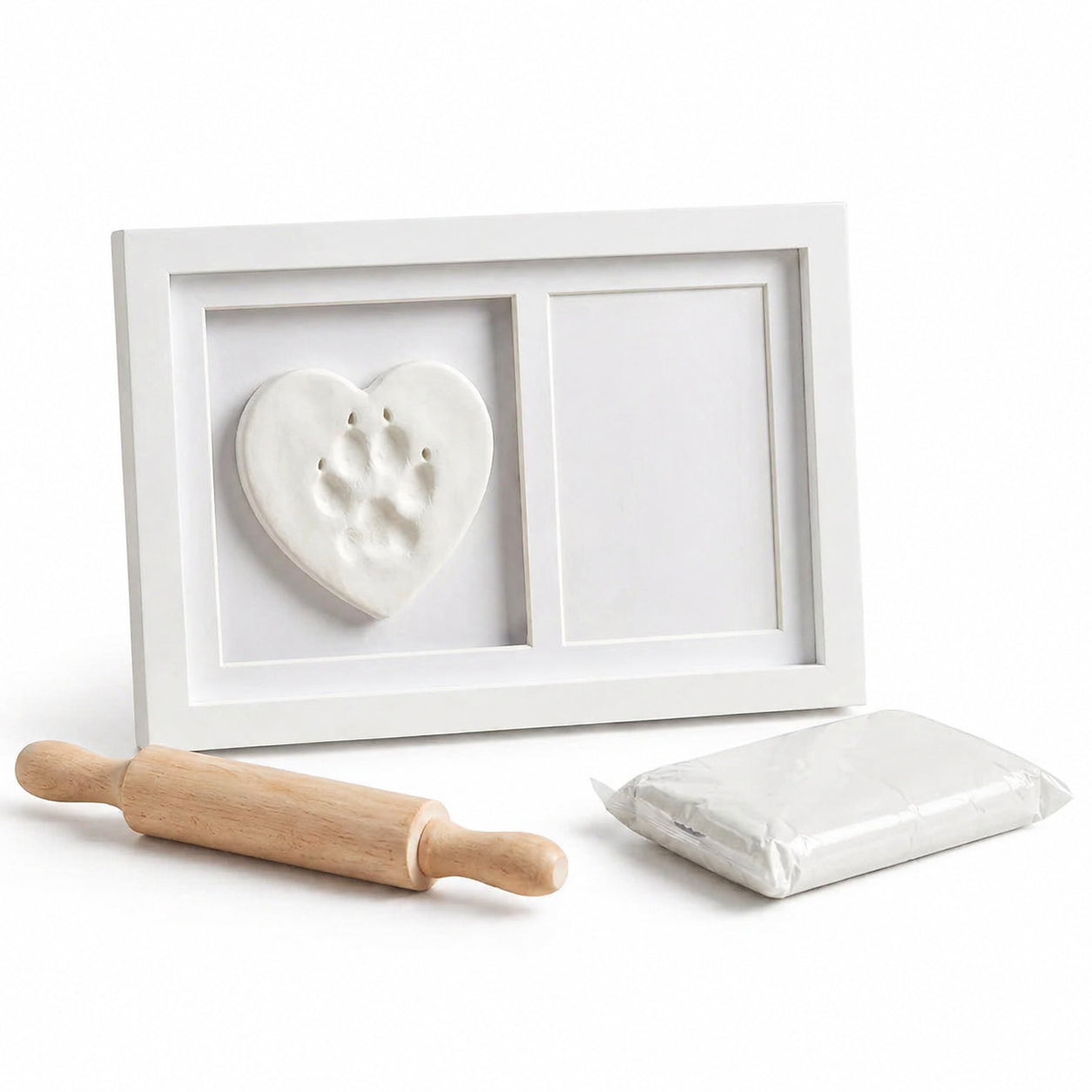 Pet Paw Print Kit – No-Mess Clay Impression, Dog & Cat Memor
