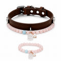 Rose Crystal Bond Collar & Bracelet Set