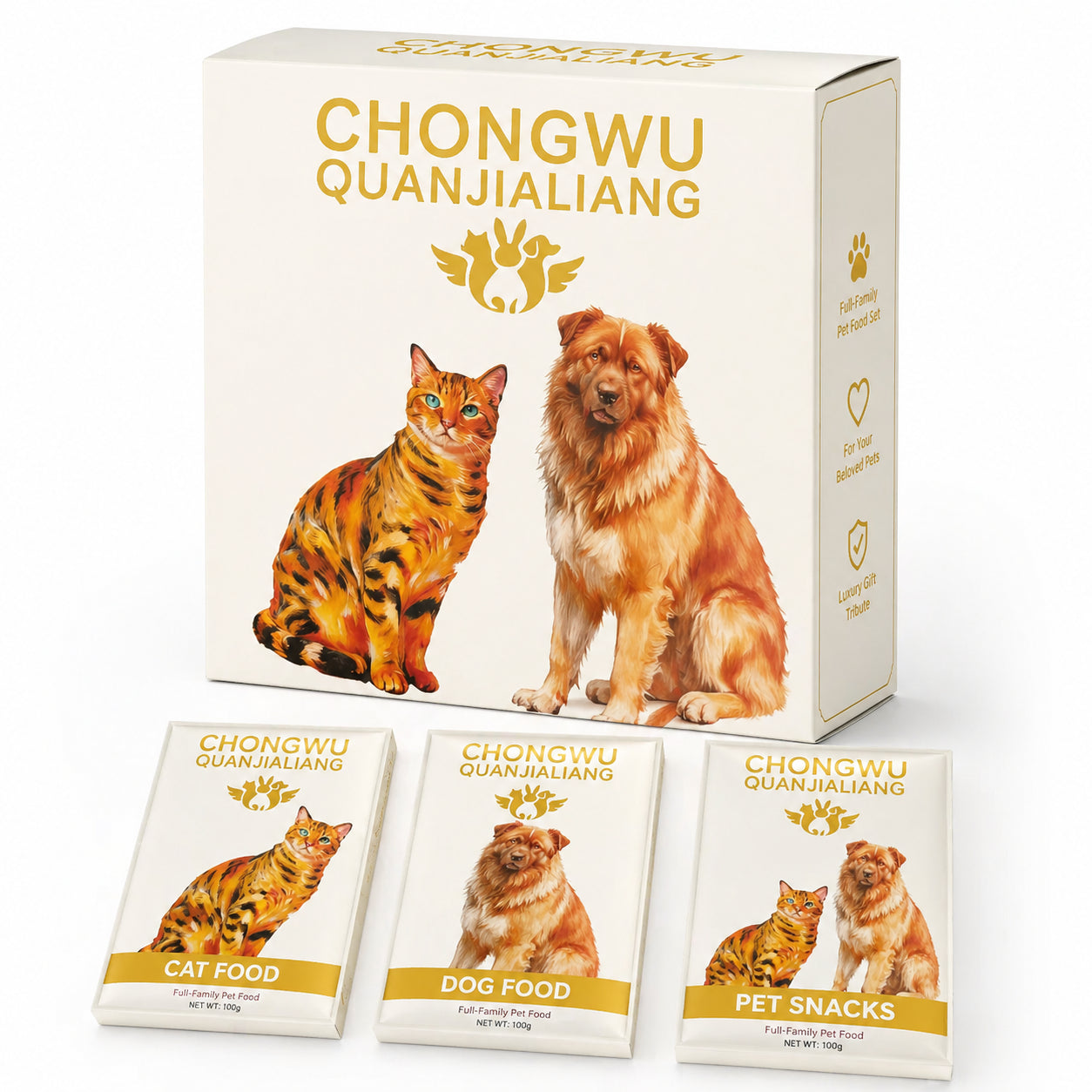 spirit-full-family-pet-food-set-joss-paper-luxury-gift-tribute variation