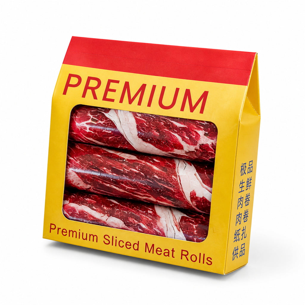 Spirit Lamb Meat Roll Box – Joss Paper Premium Food Tribute (Large)