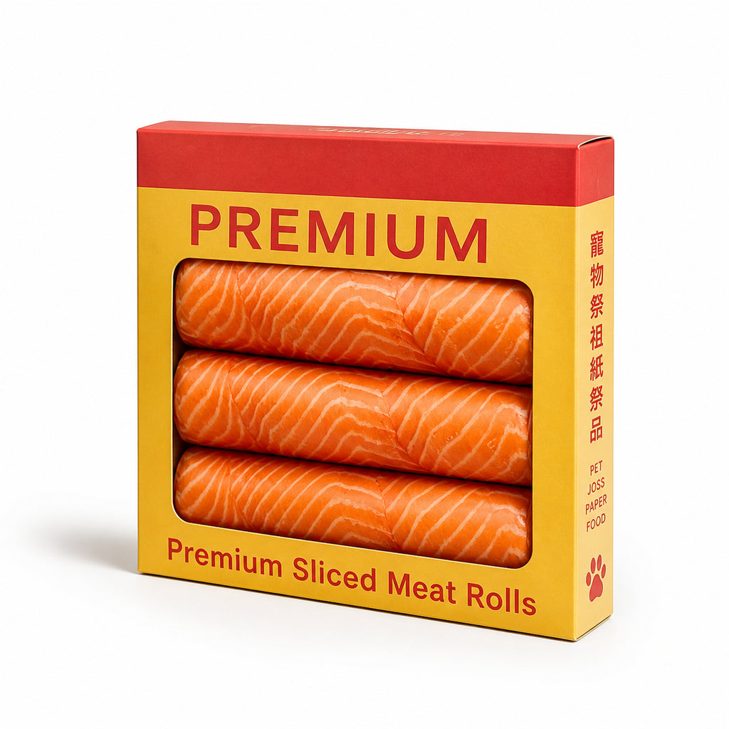 Spirit Salmon Roll Offering – Premium Joss Paper Food Tribute